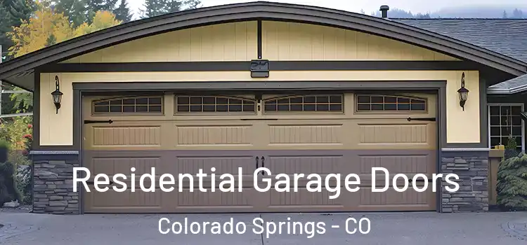  Residential Garage Doors Colorado Springs - CO